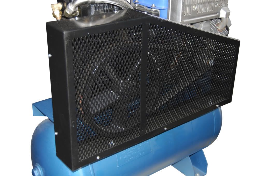 LaPlante Compressor HD30 Truck Mount Air Compressor Pulley Guard